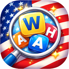 Ícone do app Word Hunt America: Word Search
